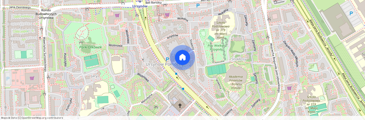 al. Aleja Komisji Edukacji Narodowej 94, Ursynów Północny, Ursynów, Warszawa, mazowieckie