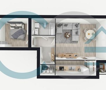 Gemütliche 2-Zimmer-Wohnung mit Loggia in ruhiger Wohnlage! - Foto 1