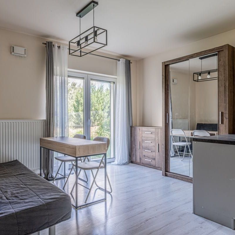 Kawalerka z 30-metrowym ogródkiem przy lesie 25.08 m² - Фото 1