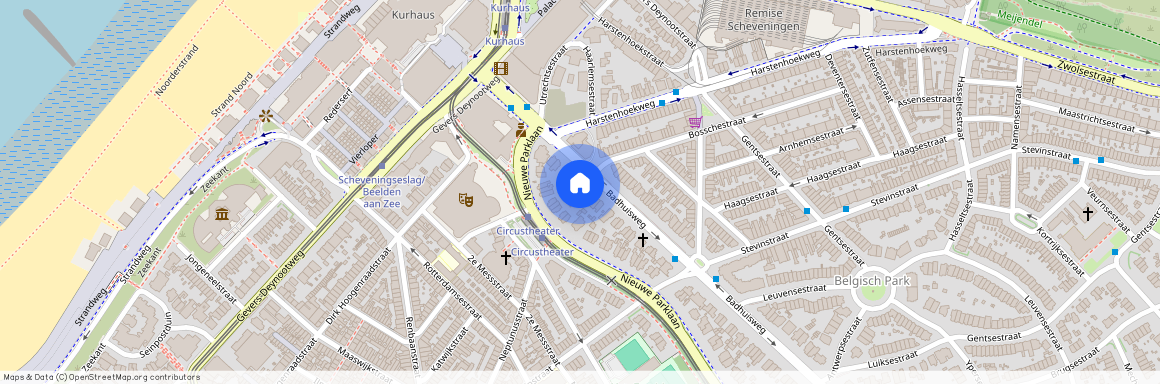 Rijslag, 2587 CA, Badhuisweg, Den Haag