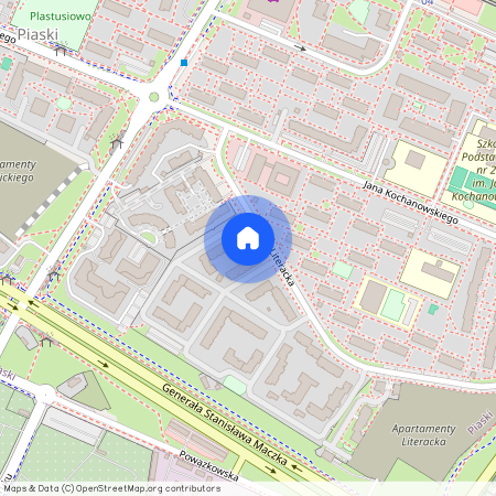 ul. Wacława Wojtyszki, Piaski, Bielany, Warszawa, mazowieckie