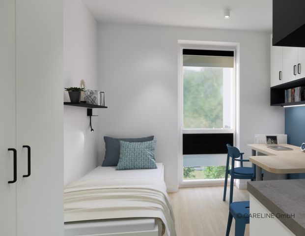 Modern möbliertes Studentenapartment im Quartillion – zentral im Rheingauviertel - Foto 1