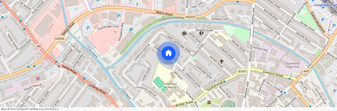 Gladstone Avenue, Loughborough, Leicestershire, LE11 1NP