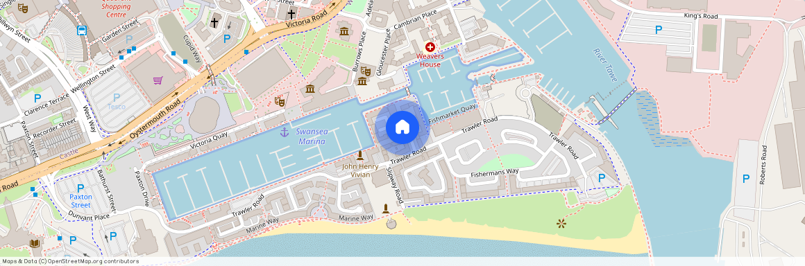 St Nicholas Square, Marina, SA1, Swansea