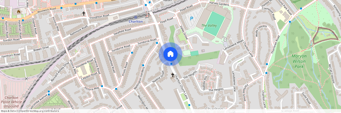 Charlton Church Lane, Charlton, SE7