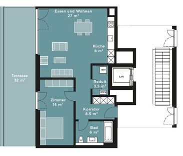 2.5 Zimmerwohnung in Amriswil - Photo 4