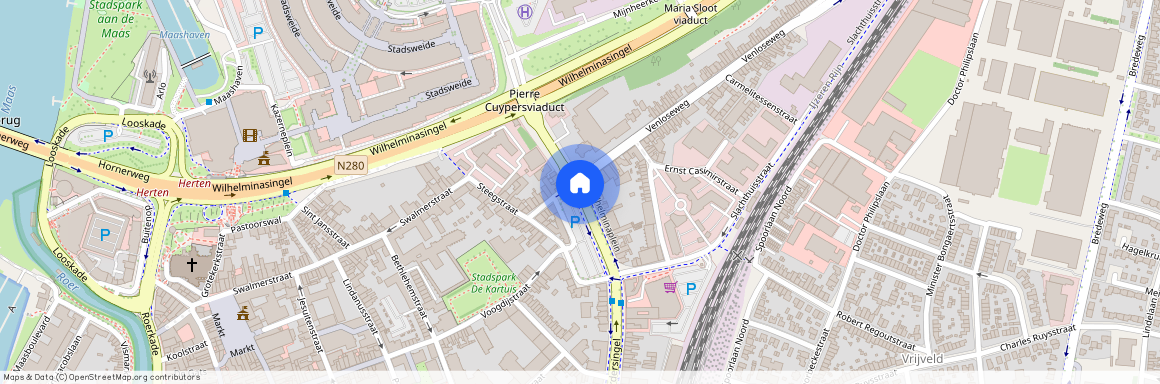 Binnenstad, 6041 CE, Wilhelminaplein, Roermond