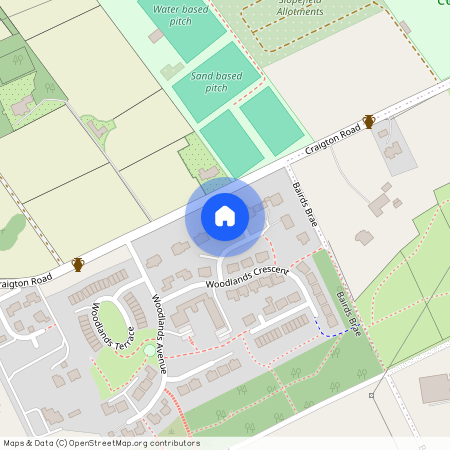 Woodlands Gardens, Cults, Aberdeen, AB15