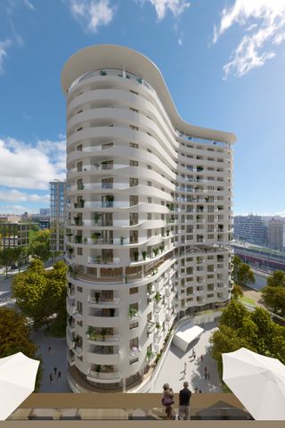 BelView Apartments: top-moderne 2-Zimmer-Wohnung mit West-Freifläche im 15. OG zu mieten in 1100 Wien - Photo 3