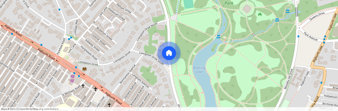 Aigburth Drive, Liverpool, Merseyside, L17