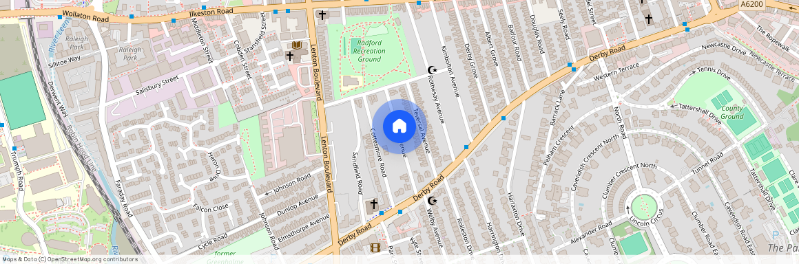 NG7 1QA, Nottingham