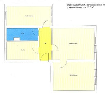Frisch sanierte 3-Raumwohnung in Großröhrsdorf - Photo 5