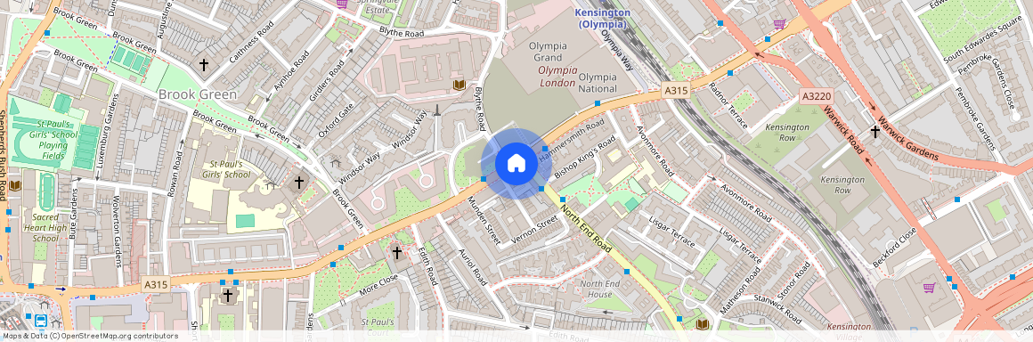 89A Hammersmith Road, London, W14