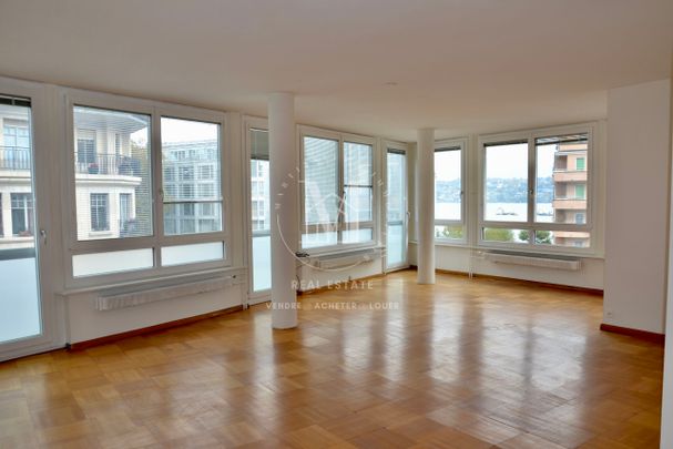 For rent - 4-room apartment with lake view - Geneva - Photo 1