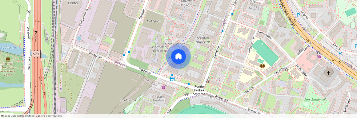 Warszawa, Mokotów, Służewiec, Obrzeżna