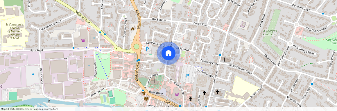 Crib Street, Ware, SG12