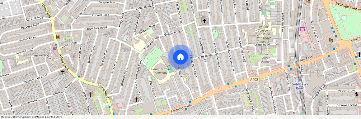 Cathnor Road, Shepherd's Bush, W12