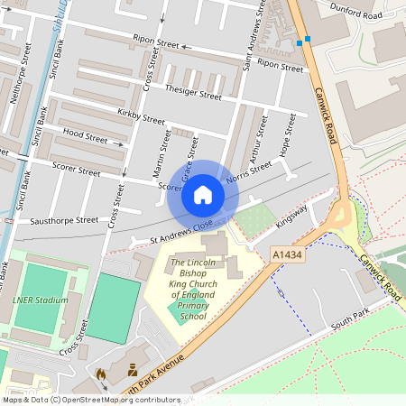 St Andrews Street, Lincoln, Lincolnshire, LN5