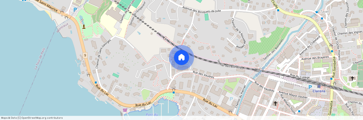 Rue des Vaudrès 26 B, 1815, Clarens