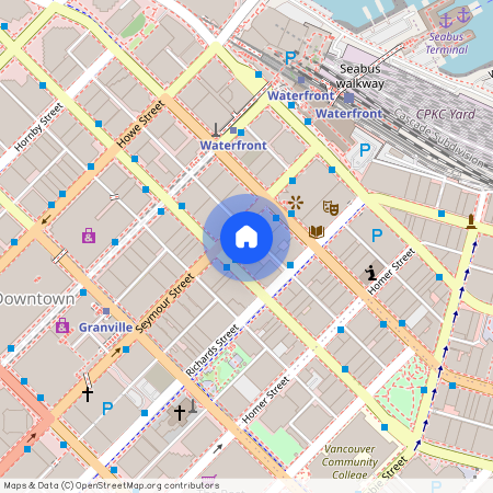 438 Seymour Street #2204, Vancouver, BC V6B 6H4, Canada