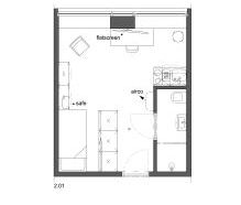 Kamer, studio, appartement - Foto 6
