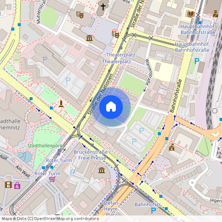 Chemnitz, Zentrum, Straße der Nationen 30