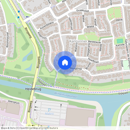 Kantonnier, 5684 JH, Weegbree, Best