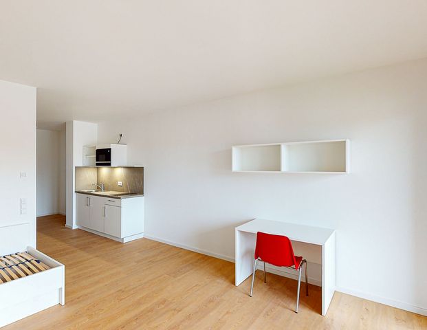 Möbliertes 1-Zimmer-Apartment mit Einbauküche und Balkon - Foto 1