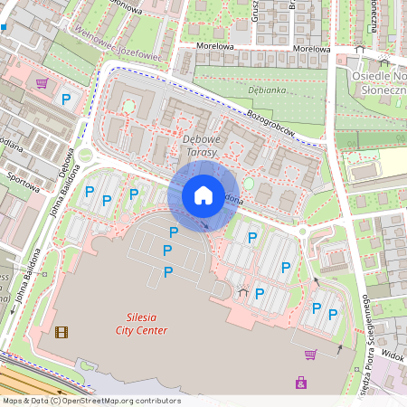 ul. Johna Baildona, Dąb, Katowice, śląskie