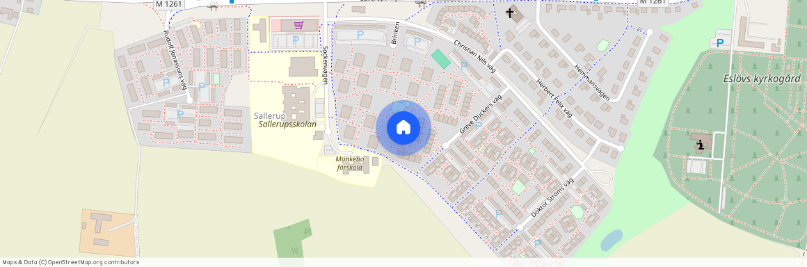 Greve Dückers väg 14B, Sallerup