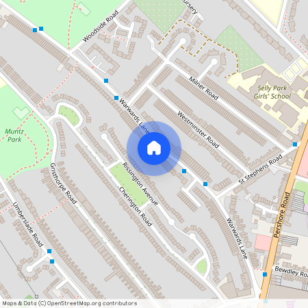 Warwards Lane, Selly Oak, B29, Birmingham