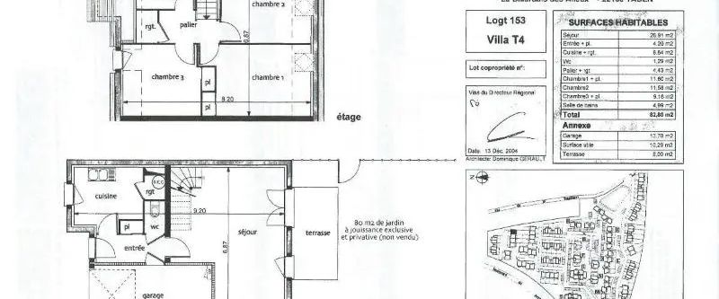 Maison à louer 4 pièces 82.8m² - Photo 1