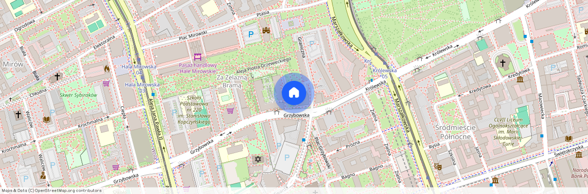 Warszawa, Śródmieście, Grzybowska