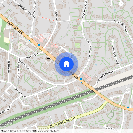 Queens Road, Weybridge, Surrey, KT13