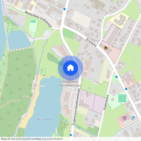 ul. Eugeniusza Kwiatkowskiego, Drabinianka, Rzeszów, podkarpackie