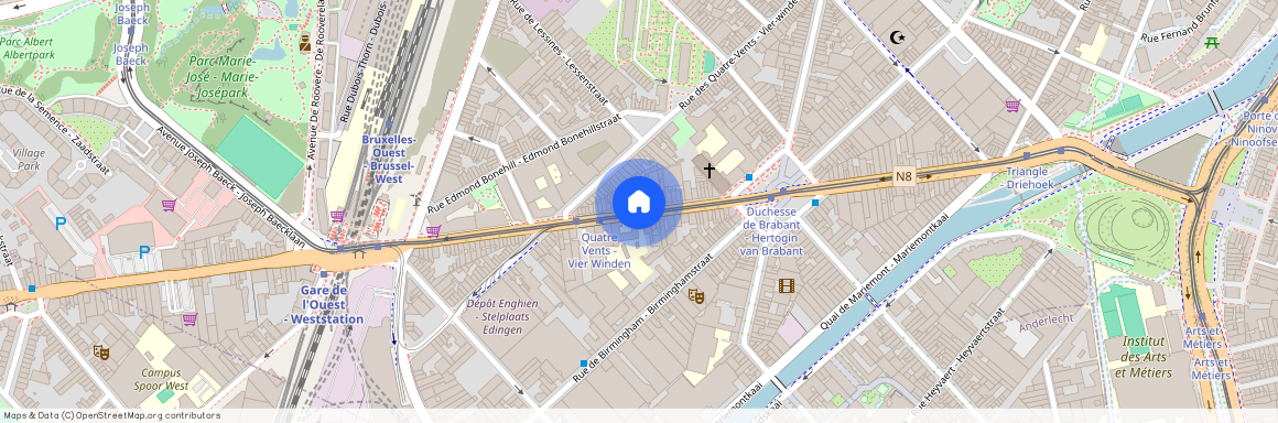 Chaussée de Ninove, 1005, 1080, Molenbeek-Saint-Jean