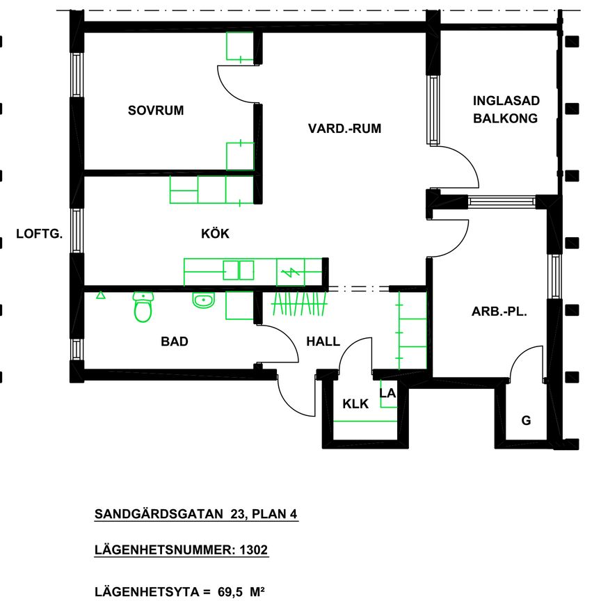 Sandgärdsgatan 23 - Photo 2