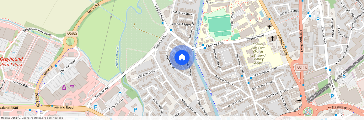 Gladstone Road, Chester, Cheshire, CH1