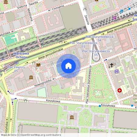 ul. Nowogrodzka, Filtry, Ochota, Warszawa, mazowieckie