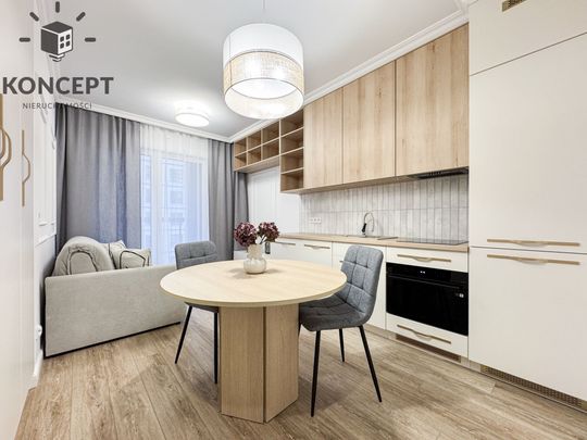 Nowoczesne studio ul. Krakowska | balkon - Zdjęcie 1