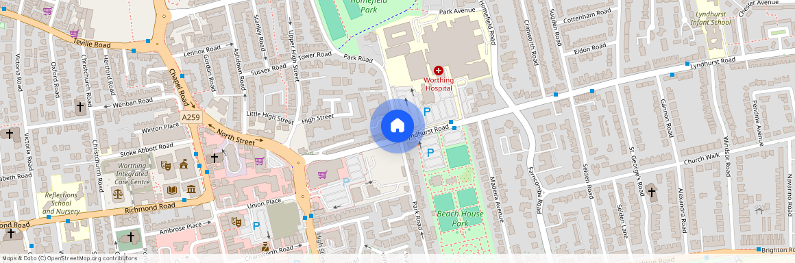 Park Road Worthing West Sussex