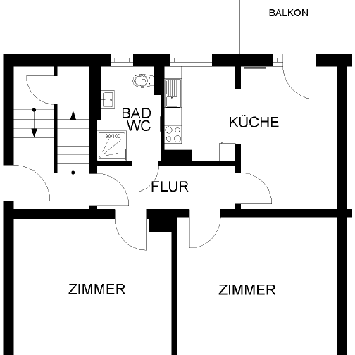 2-Zimmer Wohnung in Haspe-Kipper - Foto 2