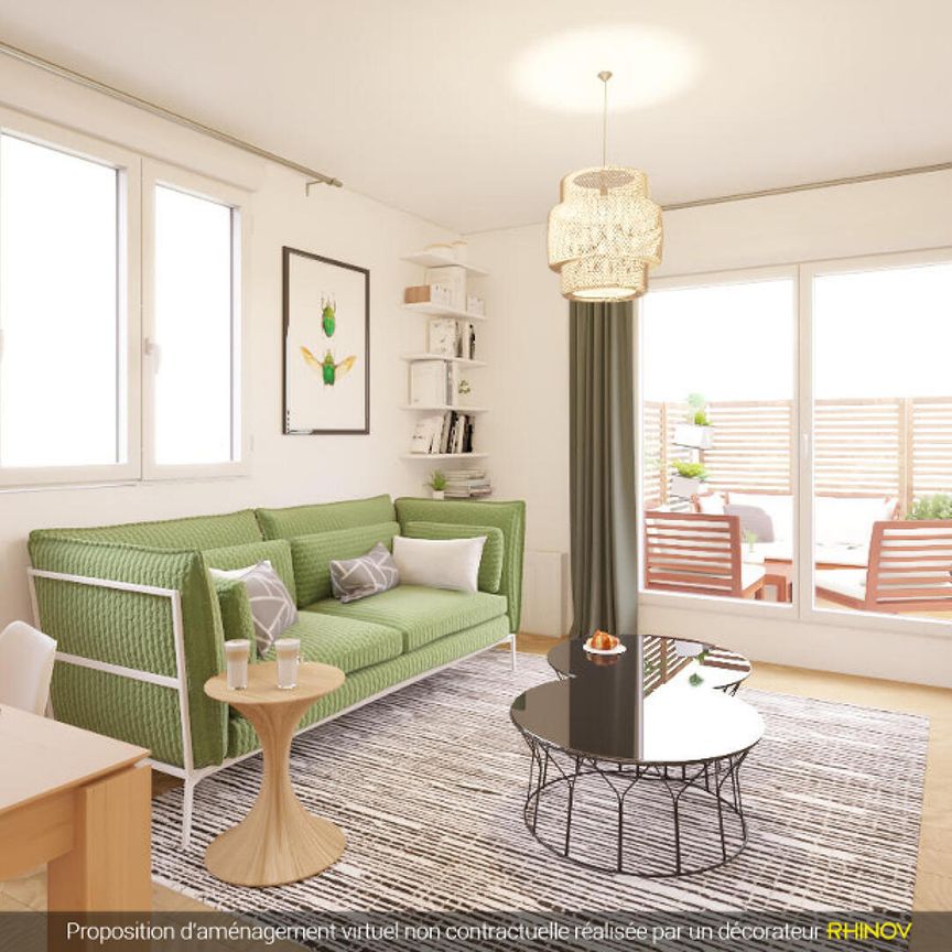 location Appartement T2 DE 48.2m² À MASSY - Photo 2