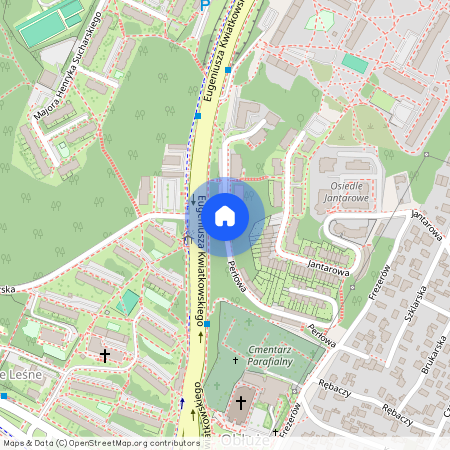 ul. Perłowa, Obłuże, Gdynia, pomorskie