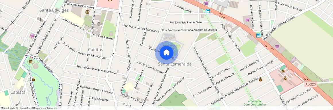 Rua Estelita de Macedo, Santa Esmeralda, Arapiraca - AL, 57312-675, Brazil