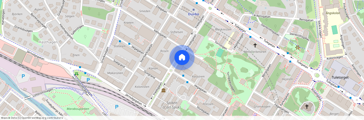 Centrala Sundbyberg, Stockholm, Fredsgatan 8