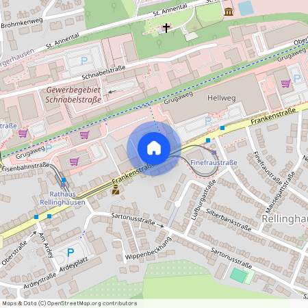 Frankenstraße 74, 45134 Essen - Essen-Stadtwald