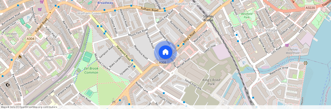 Kings Road, Fulham, London, SW6