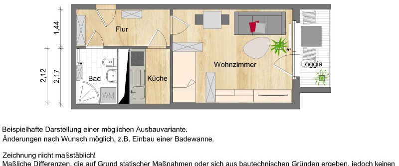 Wohnung Nr. 310/203/43 - Foto 1