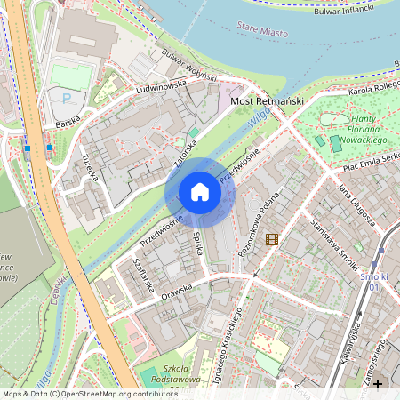 ul. Przedwiośnie, Stare Podgórze, Podgórze, Kraków, małopolskie